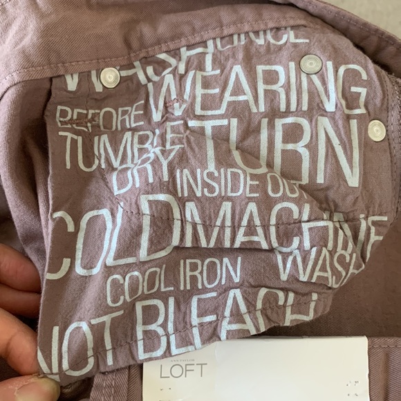 NWT LOFT Premium Tie Dye Modern Skinny Lightweight Jeans Size 6 - Picture 15 of 15